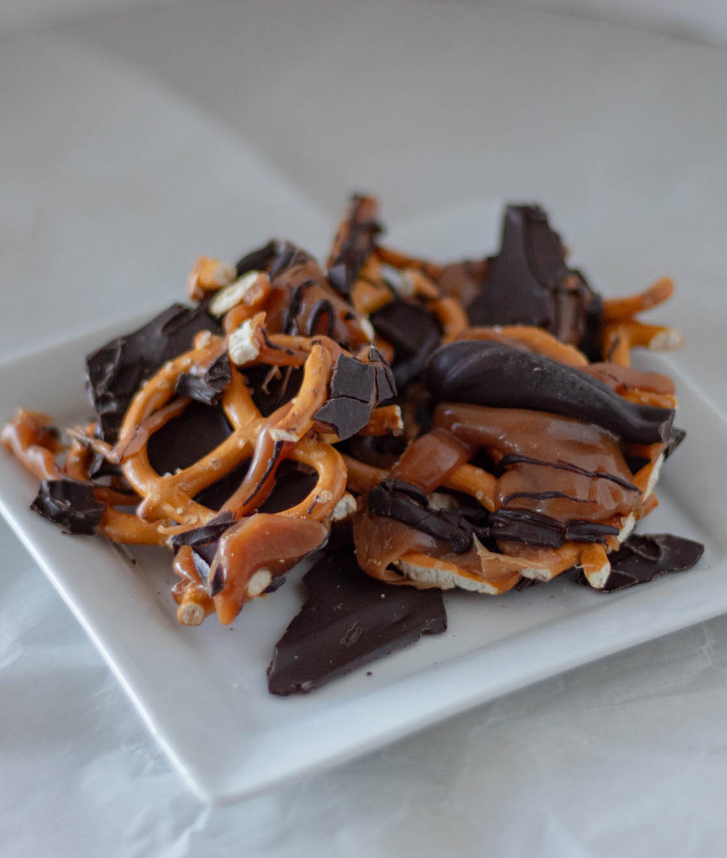 Chocolate Caramel Pretzels
