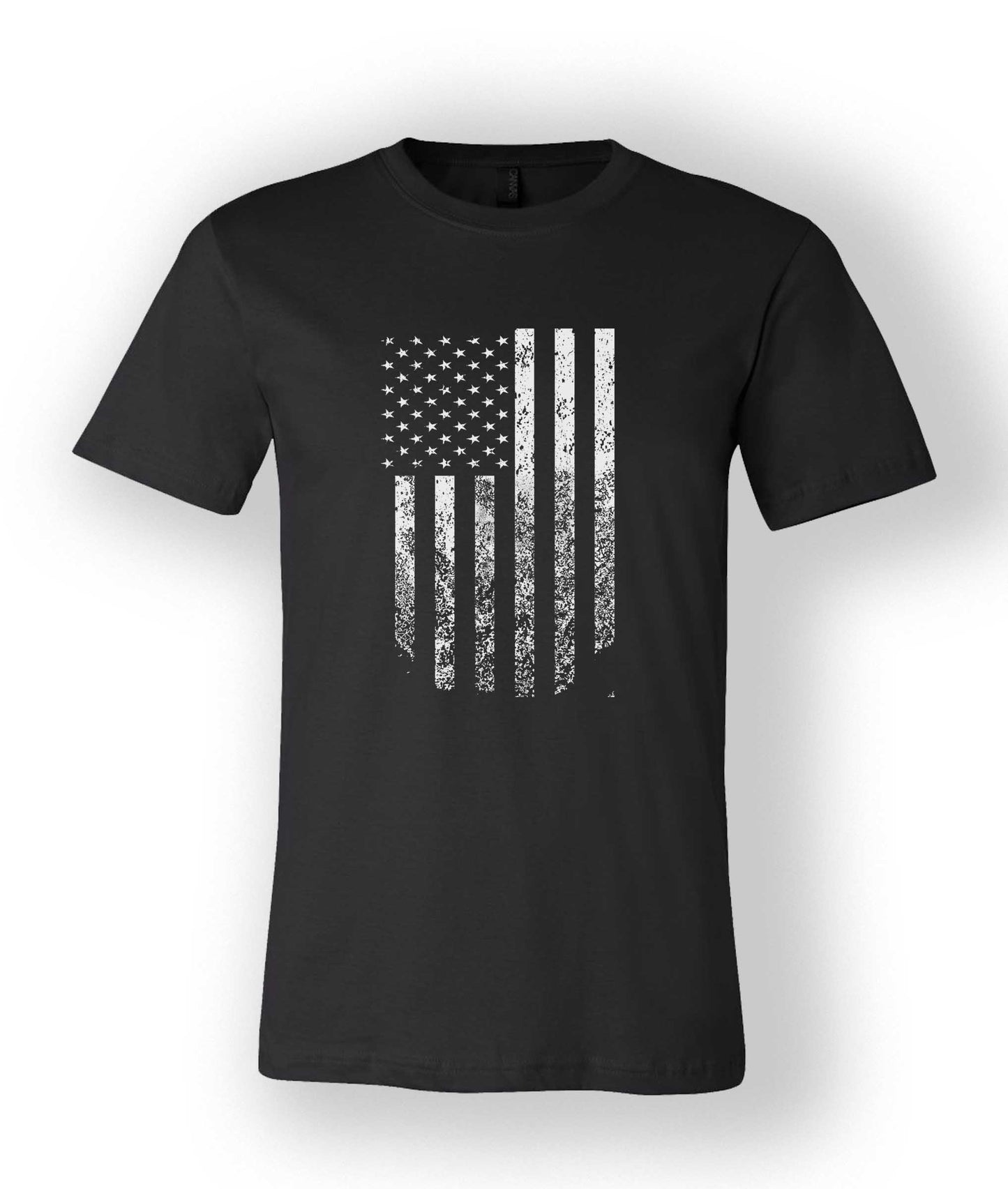 T-Shirt (Distressed Flag - Bella)